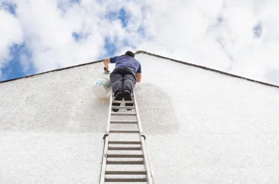 Peinture extérieure à Dommartin-Lettrée — façades et ravalement